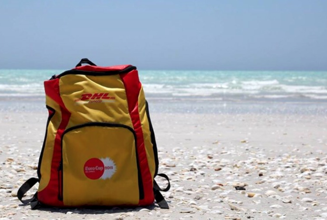 DHL Express Rucksack miko Sonderanfertigung Down Under